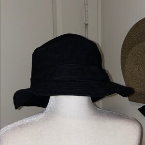 August Hat Company Black Wool Hat w Grey Pom Poms August Hats | Accessories | August Company Black Wool Hat  main image 3